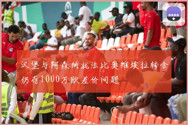汉堡与阿森纳就法比奥维埃拉转会仍存1000万欧差价问题